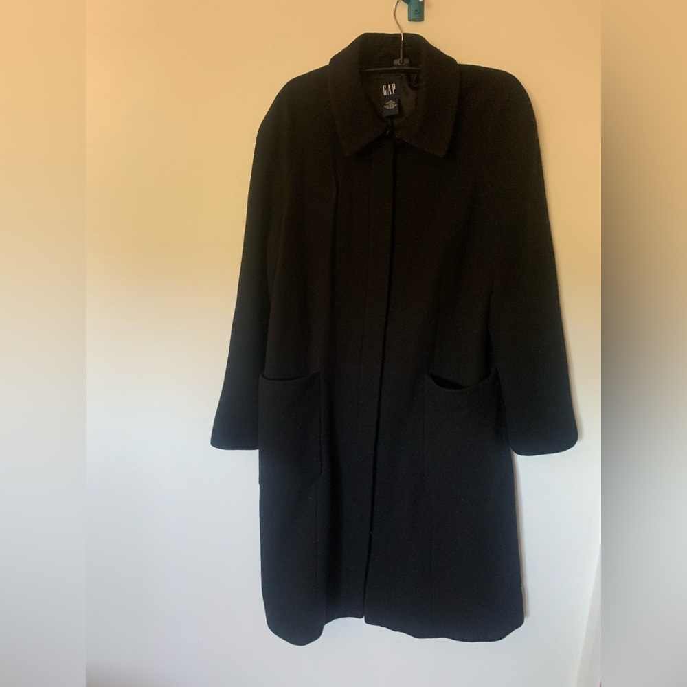 GAP Women's Black Coat vintage circa 2001